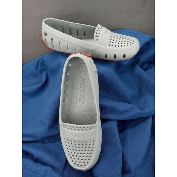Floafers Shoes - Floafers Shoes Deck Loafers Women's 8 Grey Burgundy New Float Foam Posh Driver
